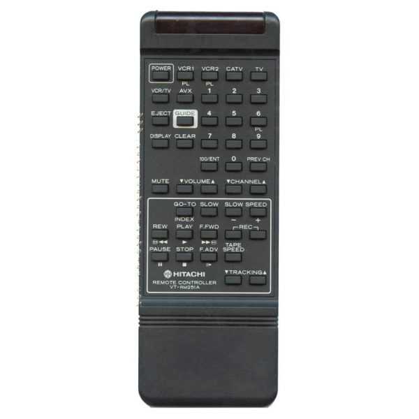 Hitachi VTRM251A VCR Remote Control