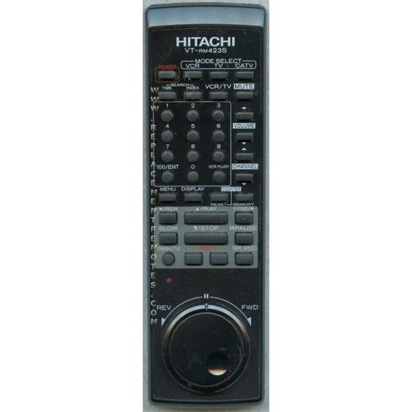 Hitachi VTRM423S TV/VCR Remote Control