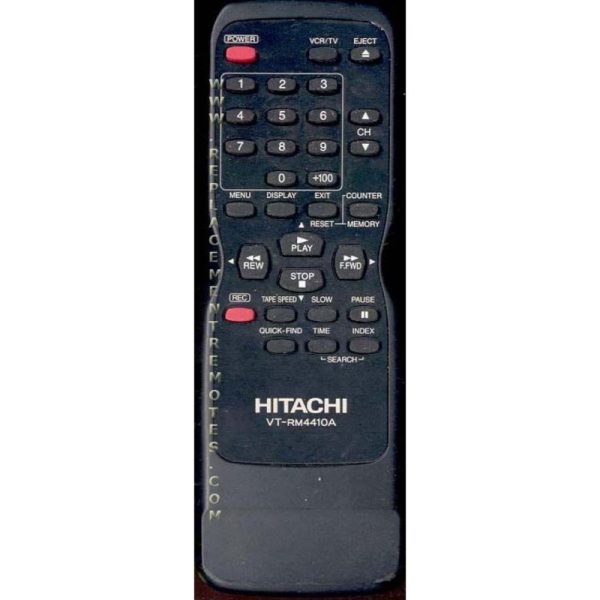 Hitachi VTRM4410A VCR Remote Control