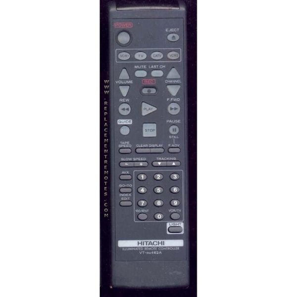 Hitachi VTRM462A VCR Remote Control