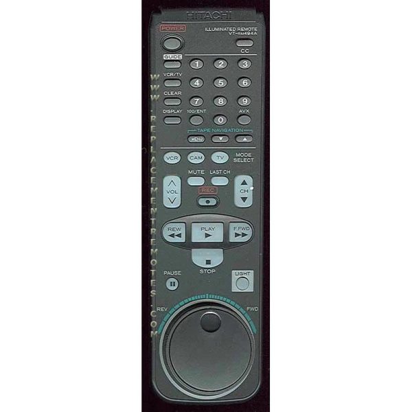 Hitachi VTRM494A VCR Remote Control