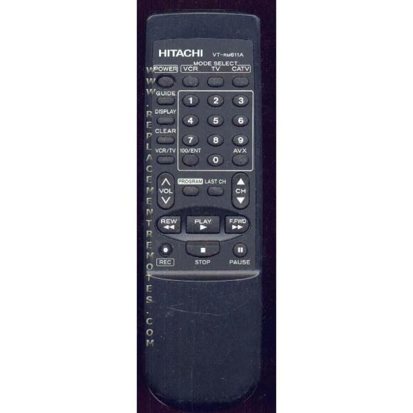 Hitachi VTRM611A VCR Remote Control