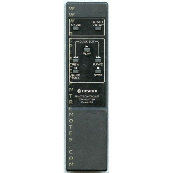 Hitachi VTRMH10A VCR Remote Control