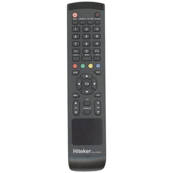 Hiteker RCLCD32A7 TV Remote Control