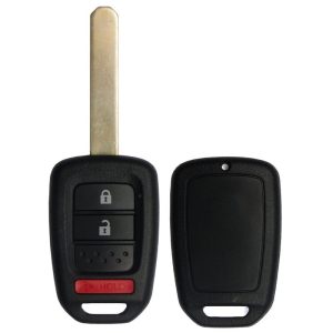HONDA 3 button Replacement Remote Case with Blank Key by Car & Truck Remotes