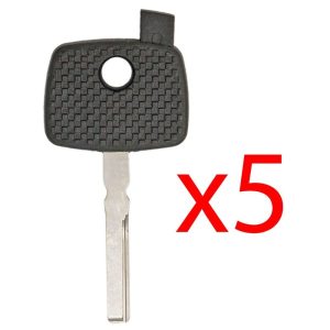 HU64 Transponder Key Shell for Mercedes – 5 PACK Aftermarket