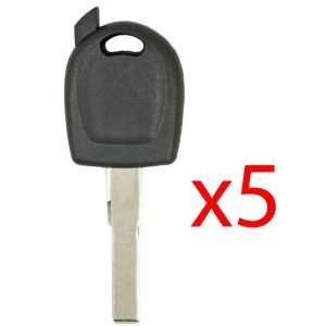 HU66 Transponder Key Shell for Audi – 5 PACK Aftermarket