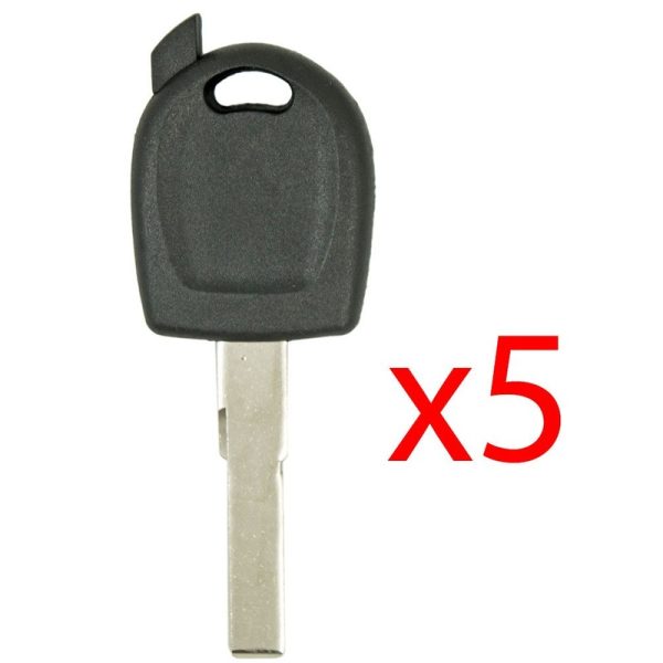 HU66 Transponder Key Shell for Audi – 5 PACK Aftermarket
