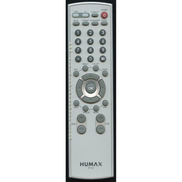 Humax RT761 TV Remote Control