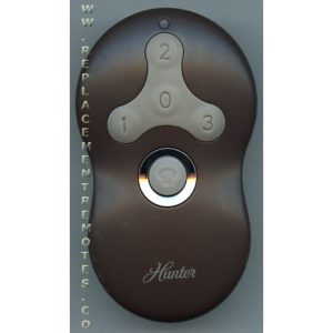 Hunter RAN003 BROWN Ceiling Fan Remote Control