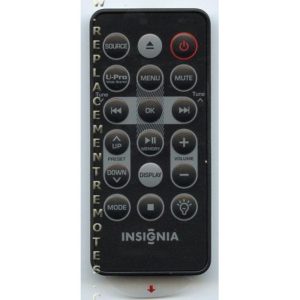 Insignia 6006111305B Home Theater Remote Control