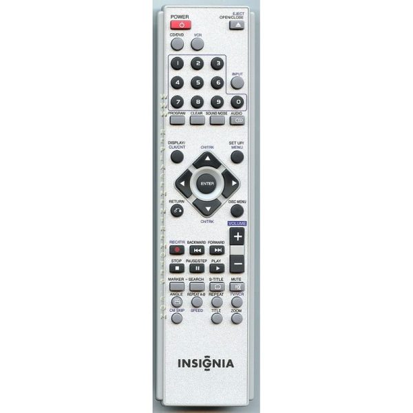 Insignia 6710CDAM01C DVD Remote Control