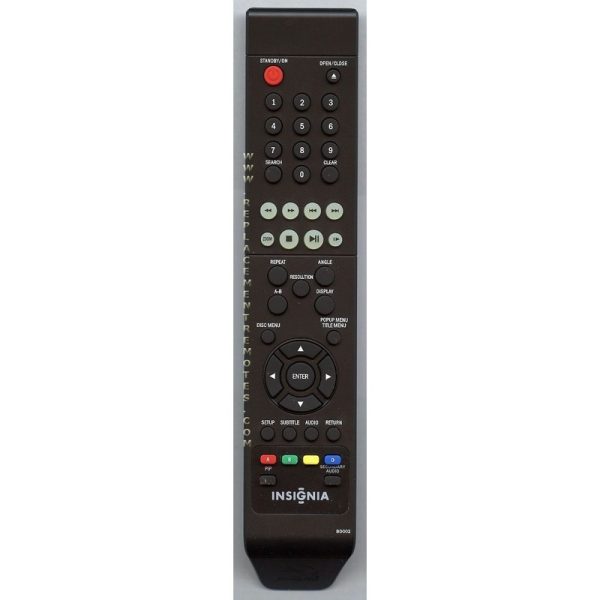 Insignia BD002 Blu-ray Remote Control