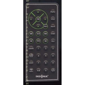 Insignia ES06360 DVD Remote Control