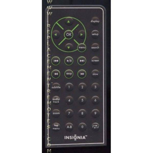 Insignia ES06360 DVD Remote Control