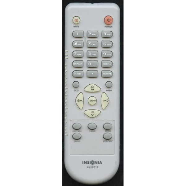 Insignia KKR012 TV Remote Control
