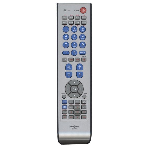 Insignia KKY296 DVD/VCR Remote Control