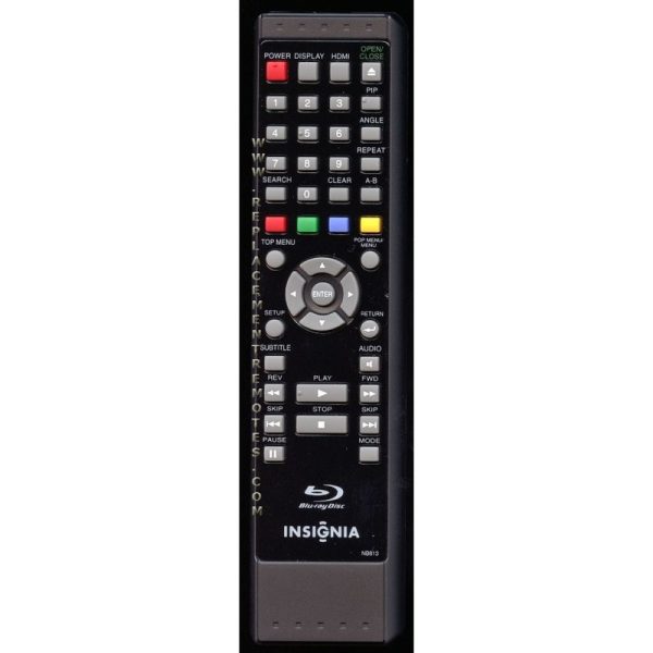 Insignia NB813UD Blu-ray Remote Control