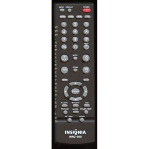 Insignia NRC100 TV Remote Control