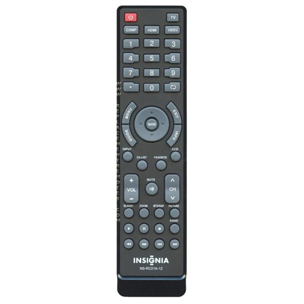 Insignia NSRC01A12 TV Remote Control