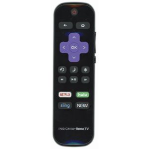 Insignia NSRCRUDUS20 2019 Roku TV Remote Control – NETFLIX, HULU, SLING, DIRECTV NOW – 398GR10BEBYN015