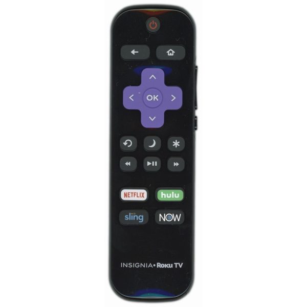 Insignia NSRCRUDUS20 2019 Roku TV Remote Control – NETFLIX, HULU, SLING, DIRECTV NOW – 398GR10BEBYN015