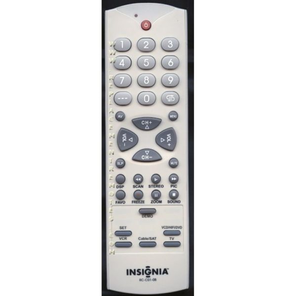 Insignia RCC010B TV Remote Control