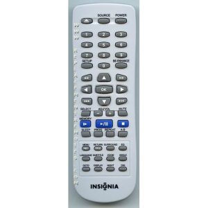 Insignia WIR147002B301 DVD Remote Control