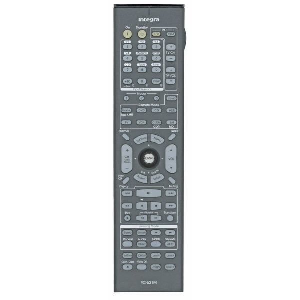 Integra RC631M Receiver Remote Control