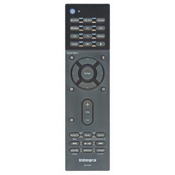 Integra RC912R Receiver Remote Control – 24140912