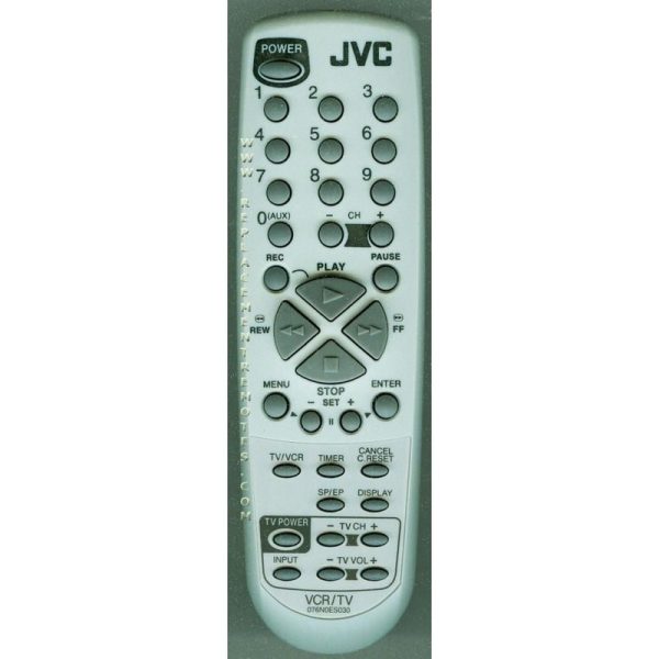 JVC 076N0ES030 TV/VCR Remote Control