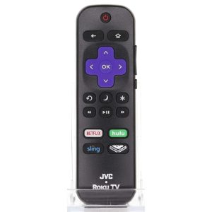 JVC 101018E0037 Roku TV Remote Control – NETFLIX, Hulu, Sling, Boomerang – 101018E0037