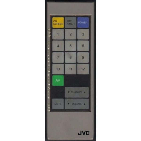 JVC CT75 TV Remote Control