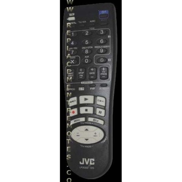 JVC LP20337013A VCR Remote Control