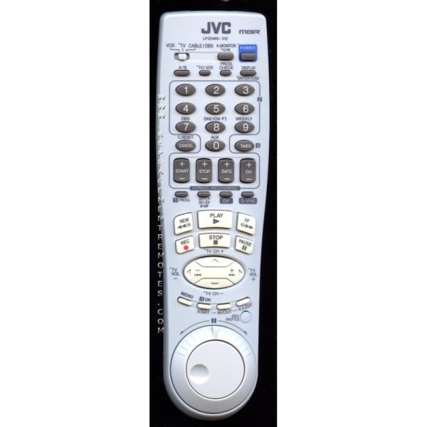 JVC LP20465012 VCR Remote Control