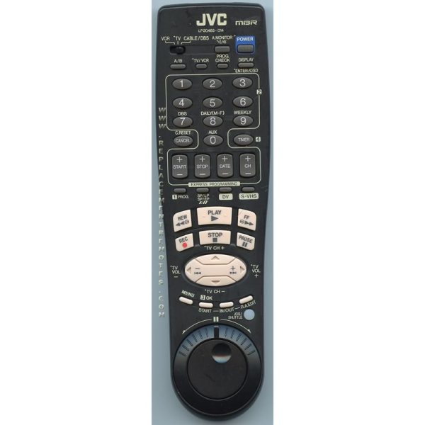 JVC LP20465014 VCR Remote Control