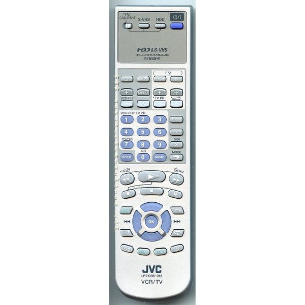 JVC LP21036018B VCR Remote Control