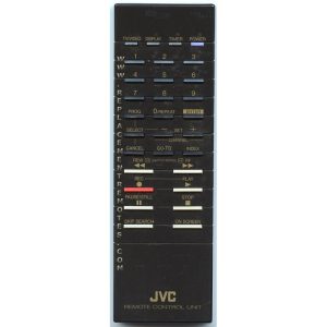 JVC PQ10474B2 VCR Remote Control