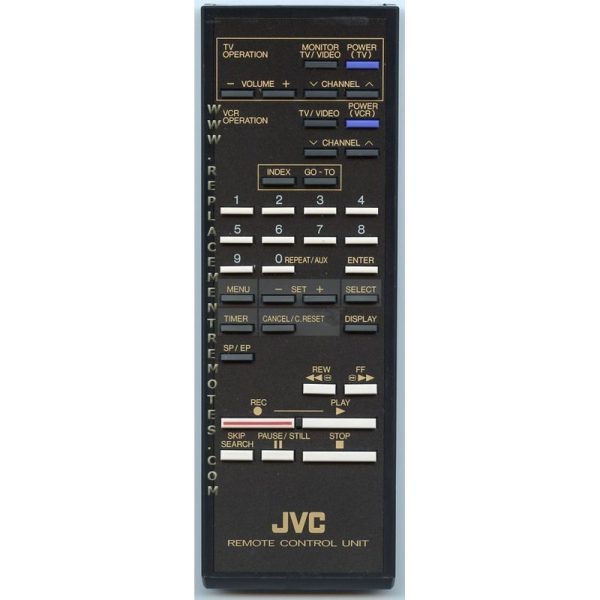 JVC PQ10544F VCR Remote Control