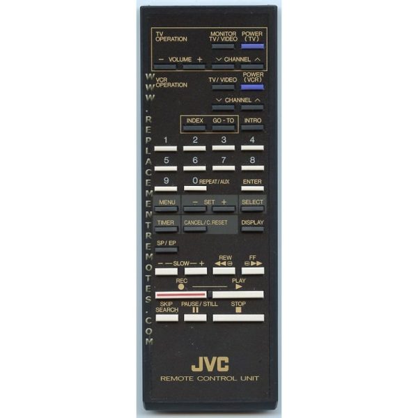 JVC PQ10544G VCR Remote Control