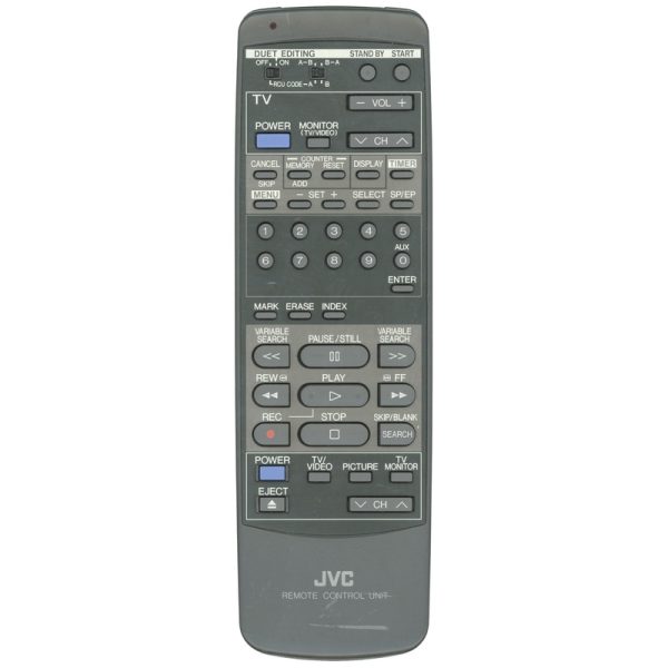 JVC PQ10956G VCR Remote Control