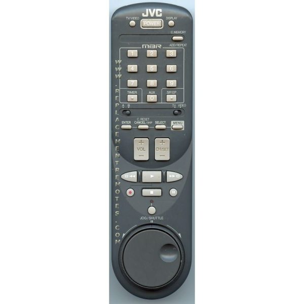 JVC PQ11374A VCR Remote Control