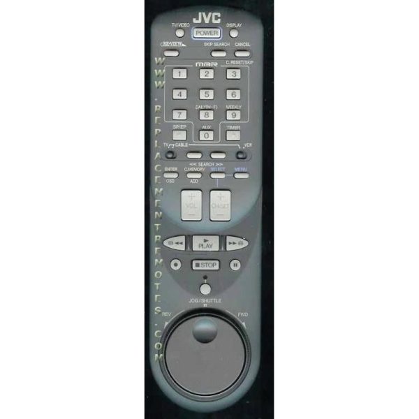 JVC PQ11374P7 VCR Remote Control