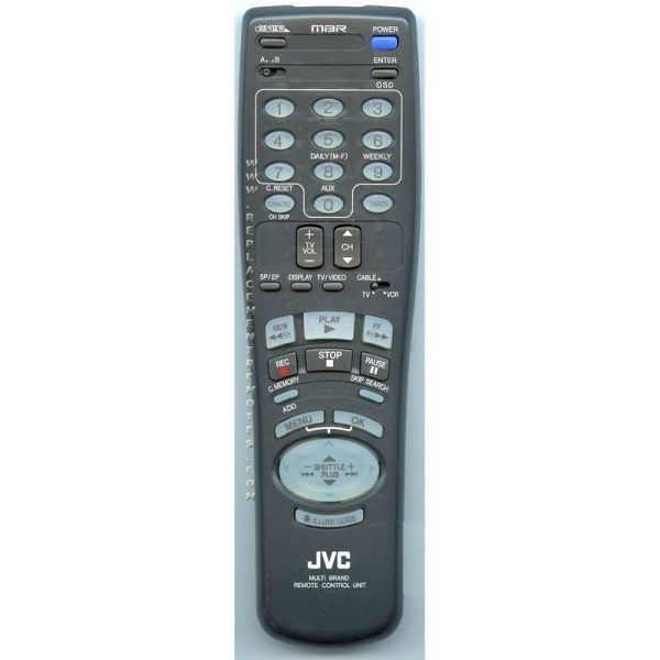 JVC PQ21953D VCR Remote Control