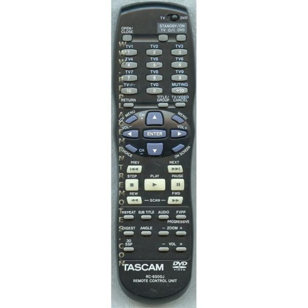 JVC RC6500J DVD Remote Control