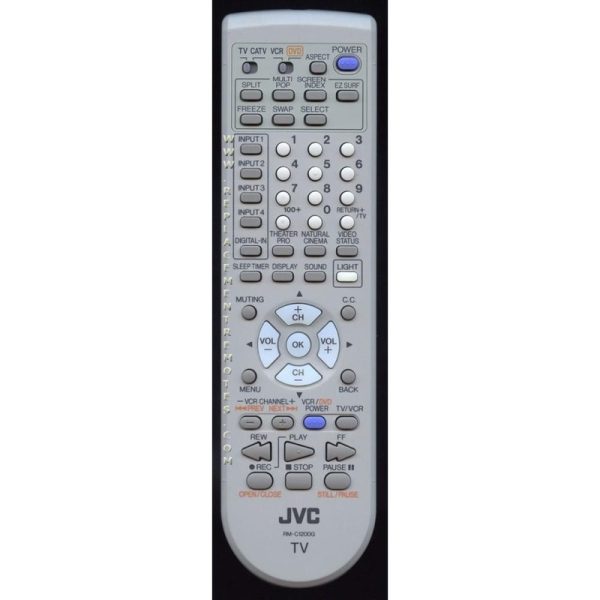 JVC RMC1200G DVD/VCR Remote Control