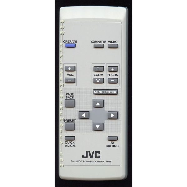 JVC RMM10G Projector Remote Control