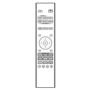 JVC RMMH22G Projector Remote Control