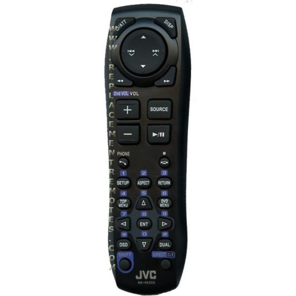 JVC RMRK255 Car Audio Remote Control