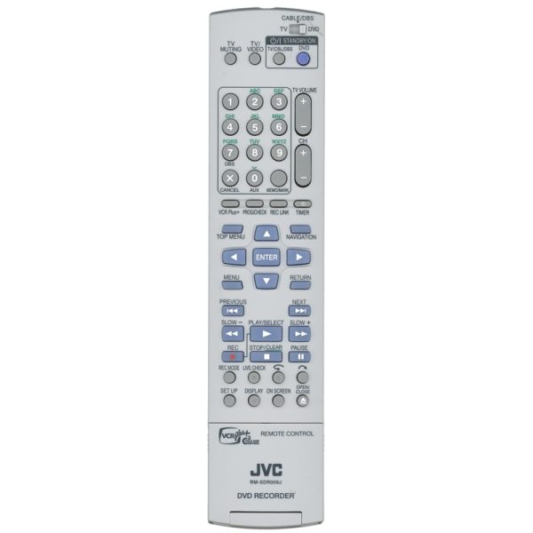 JVC RMSDR009J DVDR Remote Control